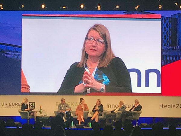 Beverley Gower-Jones at the Green Government Sponsorship and Eureka event