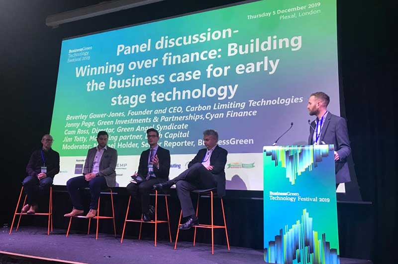 Panelists at the Business Green Technology Festival 2019